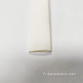 Assortiment de manche en peinture de fil à tube à peau thermique blanche
